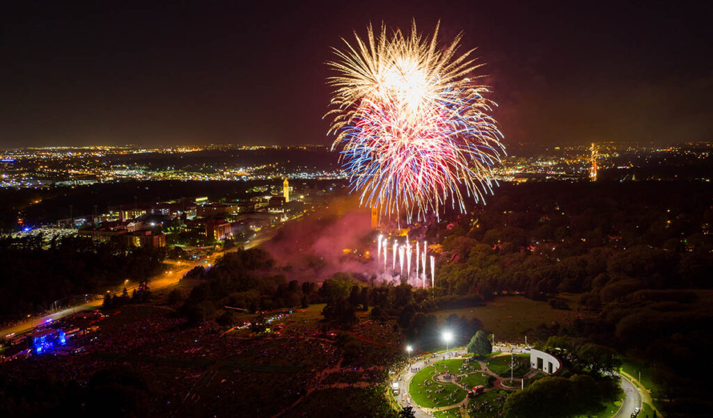 Fireworks - Memorial Park Concert 2019