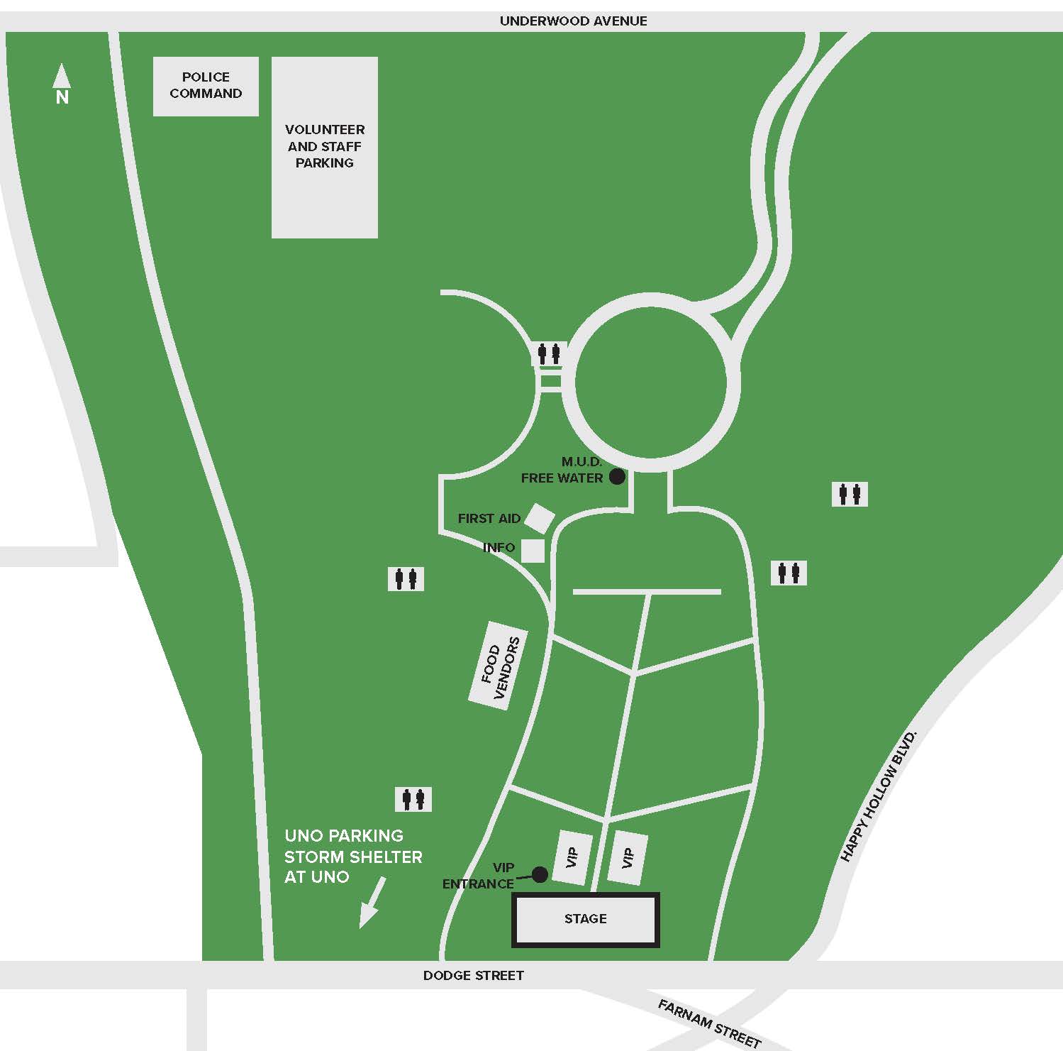 2022 Memorial Park Concert site map Memorial Park Concert City of